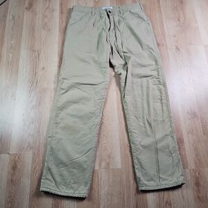 Field & Stream Fleece Lined Khaki Pants‎ Mens 36x30 Beige Pockets